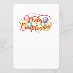 Convite Feliz Aniversário