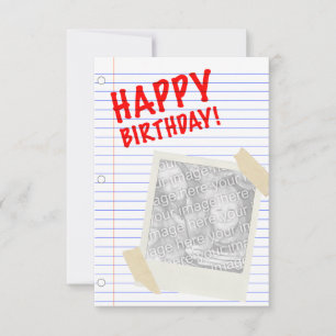 Convite feliz aniversário