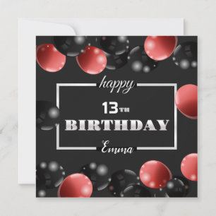 Convite feliz aniversário