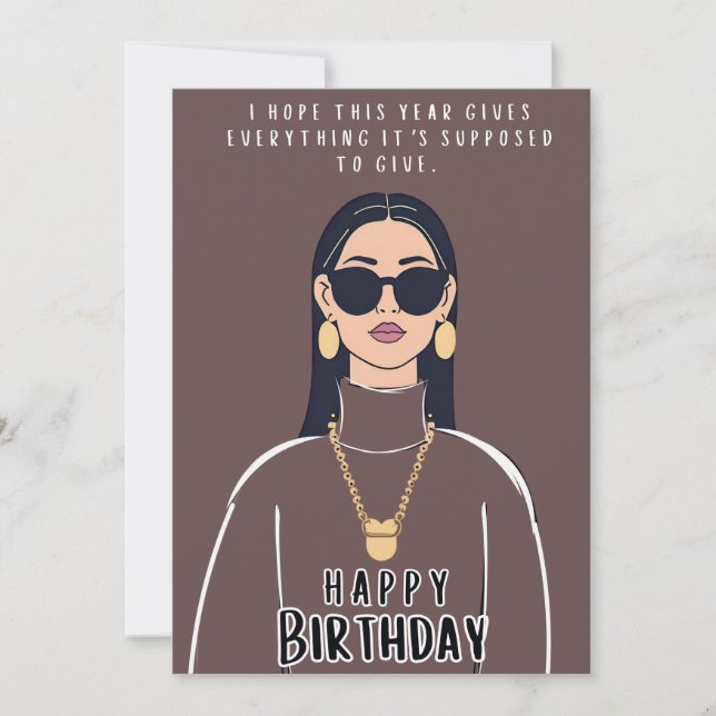 Convite Feliz aniversário (Frente)