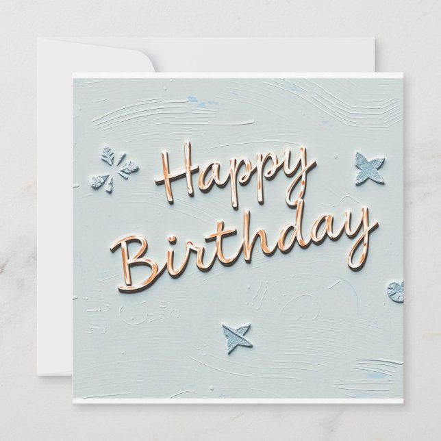 Convite feliz aniversário (Frente)
