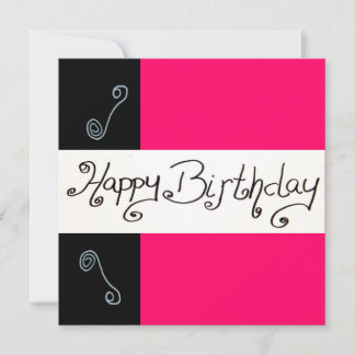 Convite Feliz aniversário