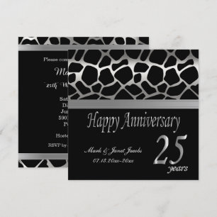 Convite Feliz Aniversário 25 Anos