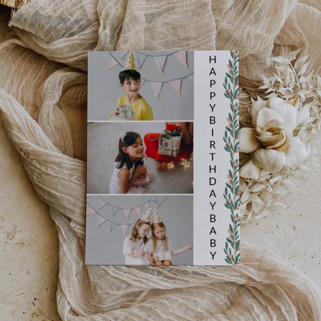 Convite Feliz Aniversário, Amor! (To My Sweetest Babe: Happy Birthday, Love! Invitation)