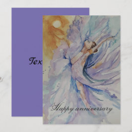 Convite Feliz aniversário Ballerina