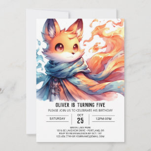 Convite Feliz aniversário da Fox Digital
