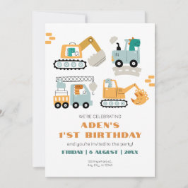 Convite Feliz aniversário da rua do Partido Dino 1