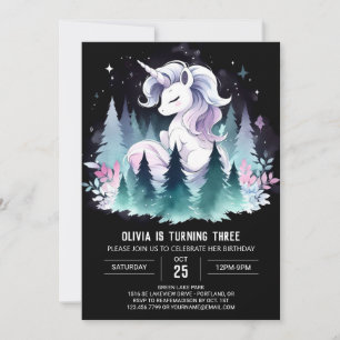 Convite Feliz Aniversário de Cavalo Personalizado
