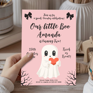 Convite Feliz Aniversário Fantasma Fantasma, Feliz Dia das