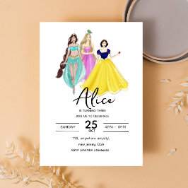 Convite Feliz aniversário, fofo,