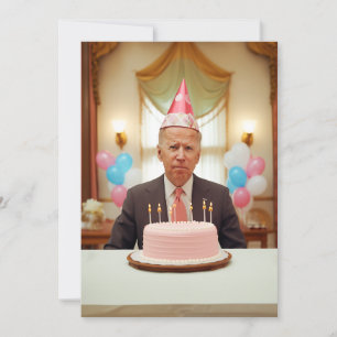 Convite Feliz aniversário Joe