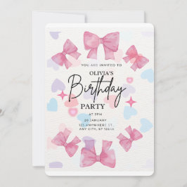 Convite Feliz Aniversário pnik