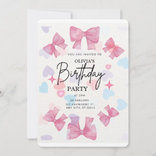 Convite Feliz Aniversário pnik