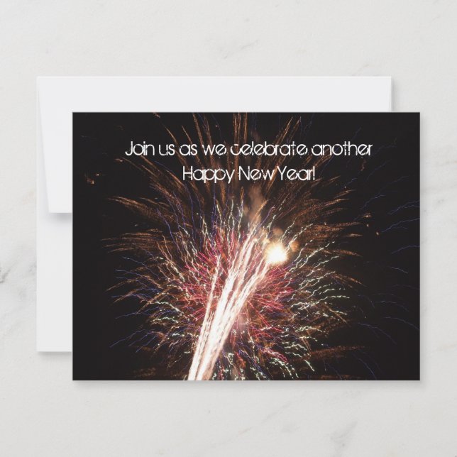 Convite Feliz ano novo (Frente)