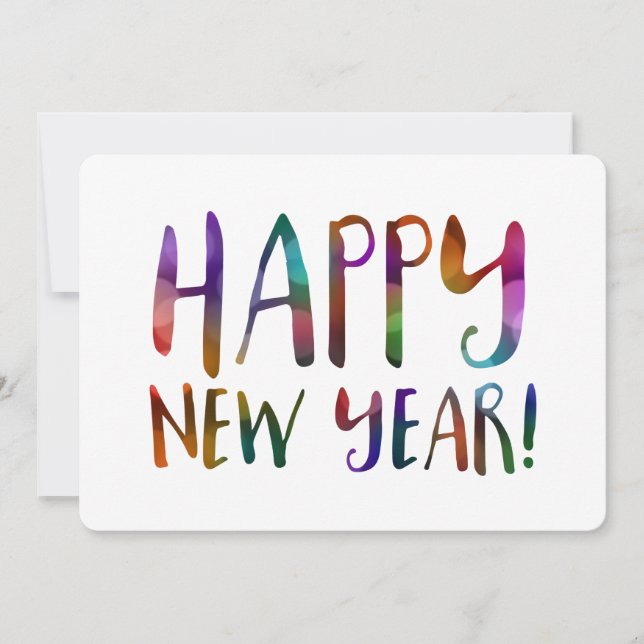 Convite feliz ano novo (Frente)