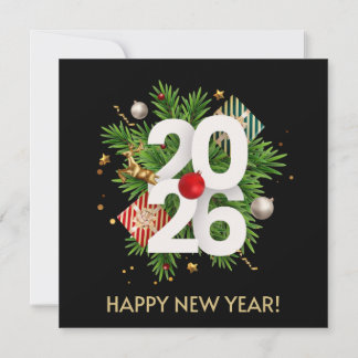 Convite Feliz Ano Novo 2026