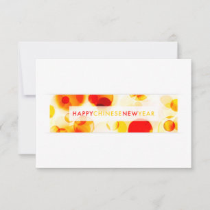 Convite Feliz Ano Novo Chinês (Bokeh)