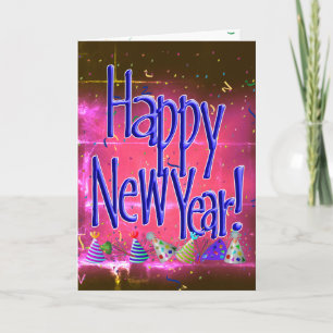 Convite FELIZ ANO NOVO! Imagem de texto