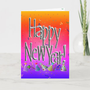 Convite FELIZ ANO NOVO! Imagem de texto