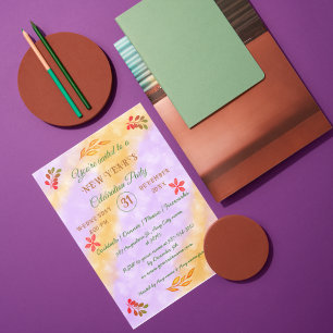 CONVITE FELIZ ANO NOVO PERSONALIZADO 20XX