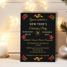 CONVITE FELIZ ANO NOVO PERSONALIZADO 20XX