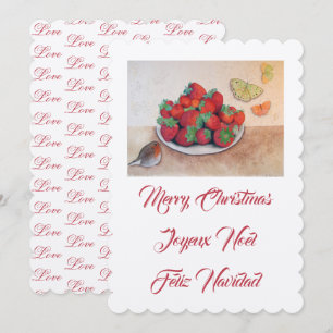 Convite Feliz cozinhar de Natal com a mãe