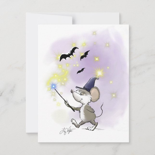 Convite Feliz Dia das Bruxas de Moe (Frente)