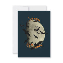 Feliz Dia das Bruxas e Lua Assombrante