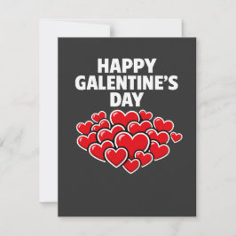 Convite Feliz dia das Galentinas amigas do dia dos Namorad