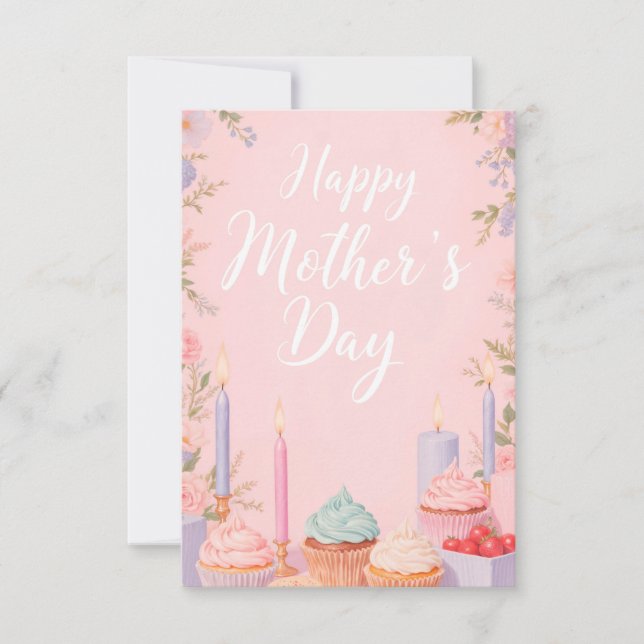 Convite Feliz Dia das Mães (Frente)