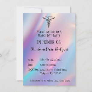 Convite Feliz Dia de Combate Personalizado 2025 Médico de 