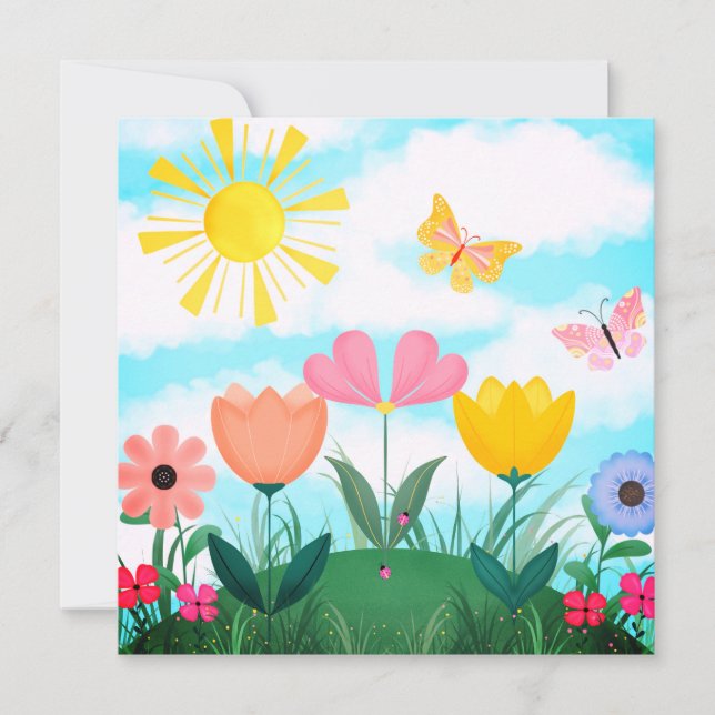 Convite Feliz Dia de Verão (Frente)