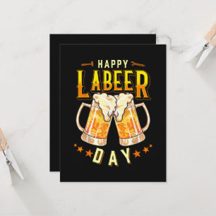 Convite Feliz Dia do Labeer Funny Dia do Trabalho