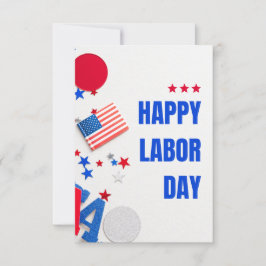 Convite Feliz Dia do Trabalho Branco