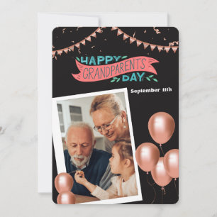 Convite Feliz Dia dos Avós Coloridos