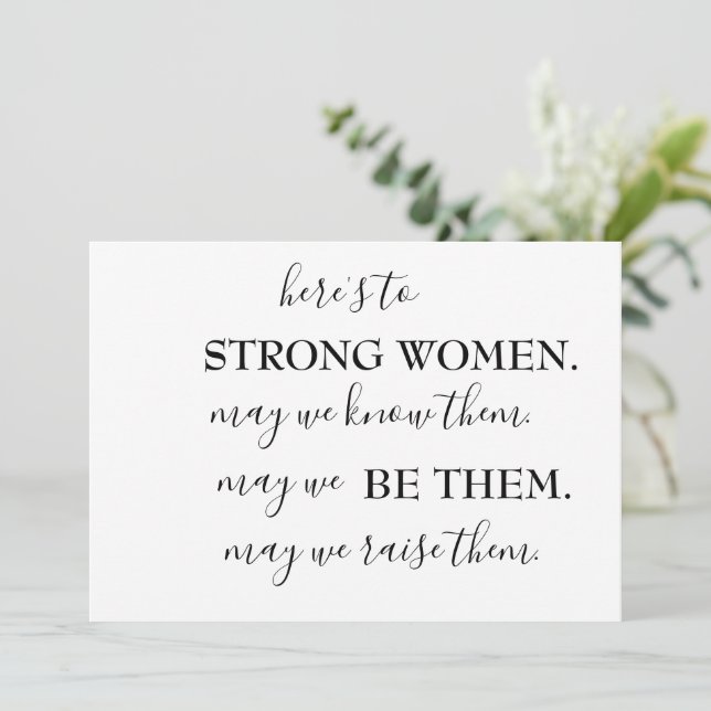 Convite Feliz Dia Internacional da Mulher Café Mug (Em pé/Frente)