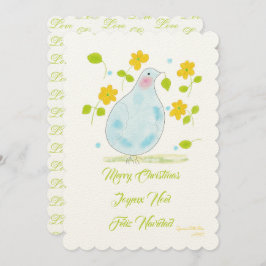 Convite Feliz Dove de Natal