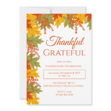 Feliz e Grata Outono Deixa Ação de Graças