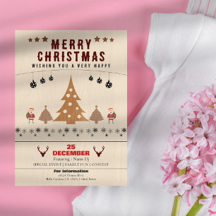 Convite Feliz evento de Natal