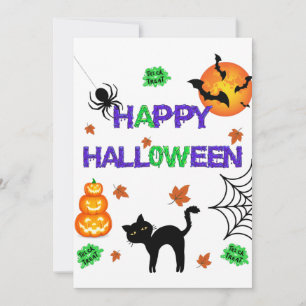 Convite Feliz Halloween