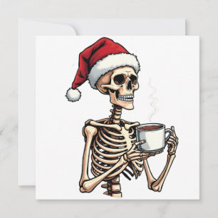 Convite Feliz Halloween Esfregando Papais noeis de Natal