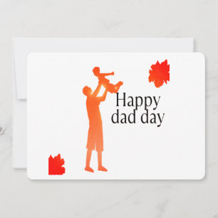 Convite Feliz Mug do Pai - Padre e Criança Silhouette - Pr