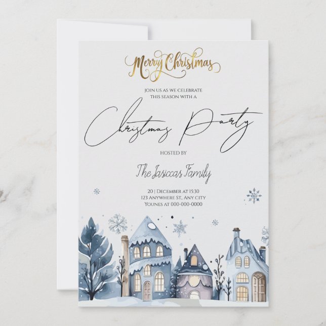 Convite Feliz Natal (Frente)