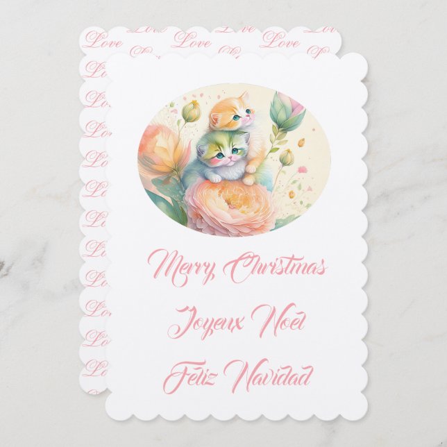 Convite Feliz Natal (Frente/Verso)