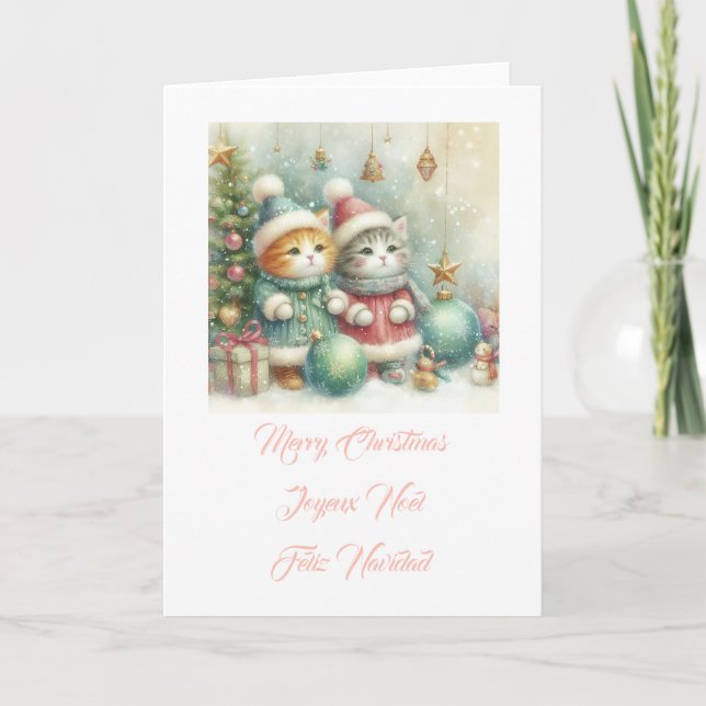 Convite Feliz Natal, (Frente)