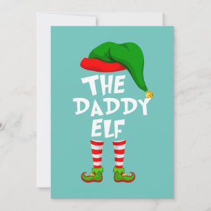 Convite Feliz Natal Da Família, O Pai Elf