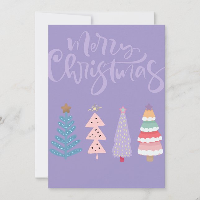 Convite feliz natal em pastel para mulheres de alto mar (Frente)