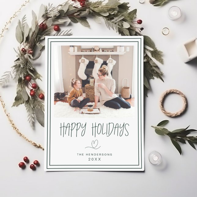 Convite Feliz Natal Mínimo Dourado (Criador carregado)