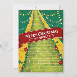 Convite Feliz Natal na Cidade Esmeralda