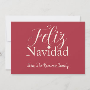 Convite Feliz Natal Natal Moderno Família Feriado